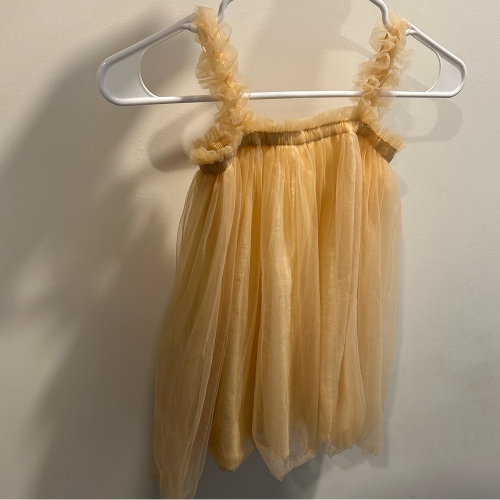 Beige Cute Tutu Dress NWOT